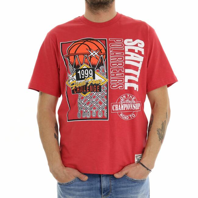 T-SHIRT  CON STAMPA FRANKLIN & MARSHALL - Mad Fashion | img vers.1300x/